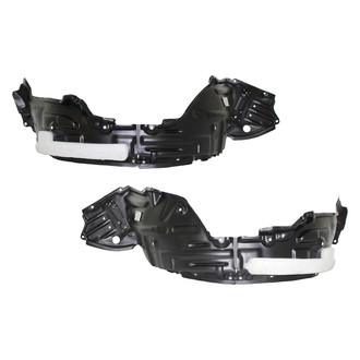 Alzare® - Front Driver and Passenger Side Fender Liner Set (Standard Line)
