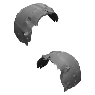 Alzare® - Front Driver and Passenger Side Fender Liner Set (Standard Line)