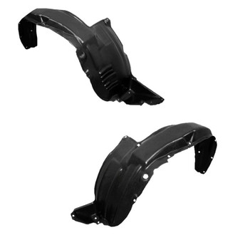 Alzare® - Front Driver and Passenger Side Fender Liner Set (CAPA Certified)
