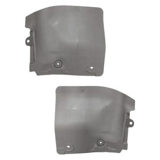 Alzare® - Front Driver and Passenger Side Fender Apron Shield Set (CAPA Certified)