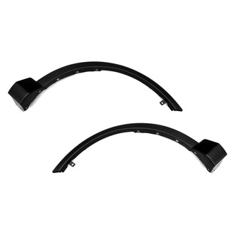 Alzare® - Front Driver and Passenger Side Wheel Arch Molding Set (CAPA Certified)