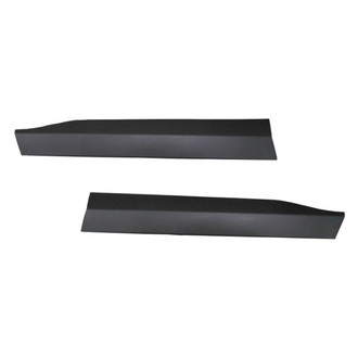 Alzare® - Front Lower Driver and Passenger Side Door Molding Set (Standard Line)