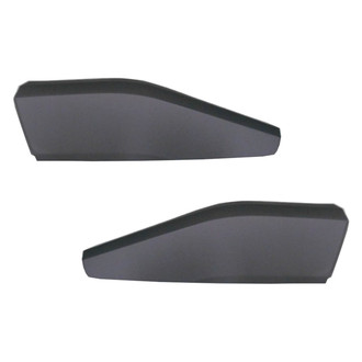 Alzare® - Rear Lower Driver and Passenger Side Door Molding Set (Standard Line)