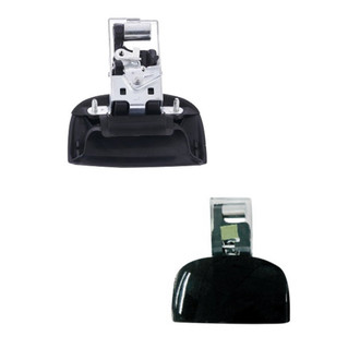 Alzare® - Rear Driver and Passenger Side Exterior Door Handle Set (Standard Line)