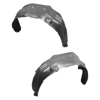 Alzare® - Rear Driver and Passenger Side Fender Liner Set (Standard Line)