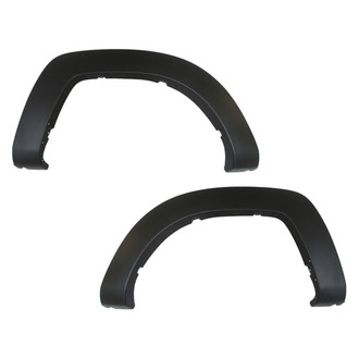 Alzare® - Rear Driver and Passenger Side Wheel Arch Molding Set (Standard Line)