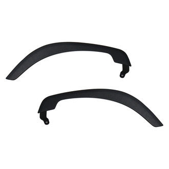 Alzare® - Rear Driver and Passenger Side Wheel Arch Trim Set (CAPA Certified)