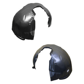 Alzare® - Front Driver and Passenger Side Fender Liner Set (Standard Line)
