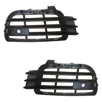 Alzare® - Front Driver and Passenger Side Fog Light Cover Set (Standard Line)