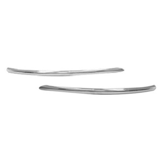 Alzare® - Front Driver and Passenger Side Bumper Cover Molding Set (Standard Line)