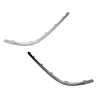 Alzare® - Rear Driver and Passenger Side Bumper Cover Molding Set (Standard Line)