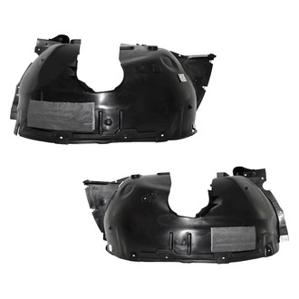 Alzare® - Front Driver and Passenger Side Fender Liner Set (CAPA Certified)