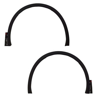 Alzare® - Front Driver and Passenger Side Wheel Arch Trim Set (CAPA Certified)