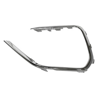 Alzare® - Front Outer Driver Side Bumper Cover Grille Molding (Standard Line)