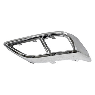 Alzare® - Rear Passenger Side Bumper Exhaust Pipe Hole Trim (Standard Line)