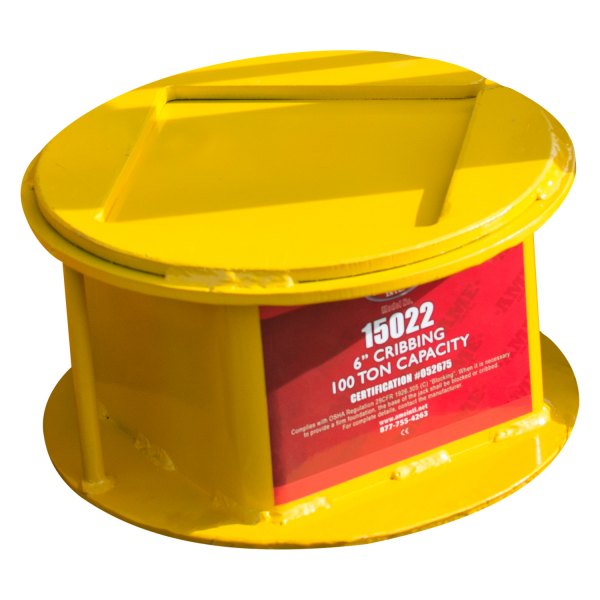 AME International® - 6" Yellow Steel Crib Stand