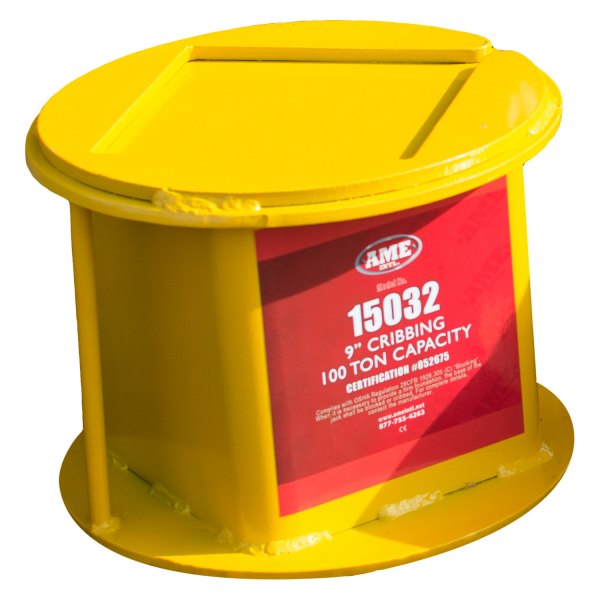 AME International® - 9" Yellow Steel Crib Stand