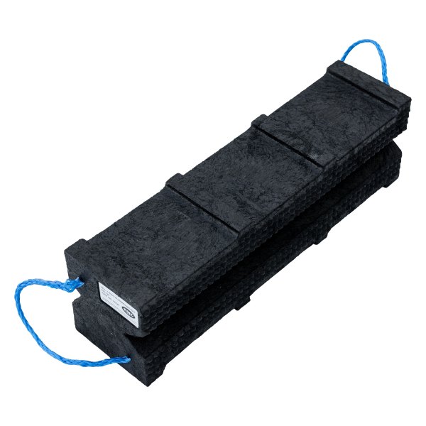 AME International® - Super Stacker™ 15-piece Black Cribbing Block Kit with 3-piece Jack Plate Kit