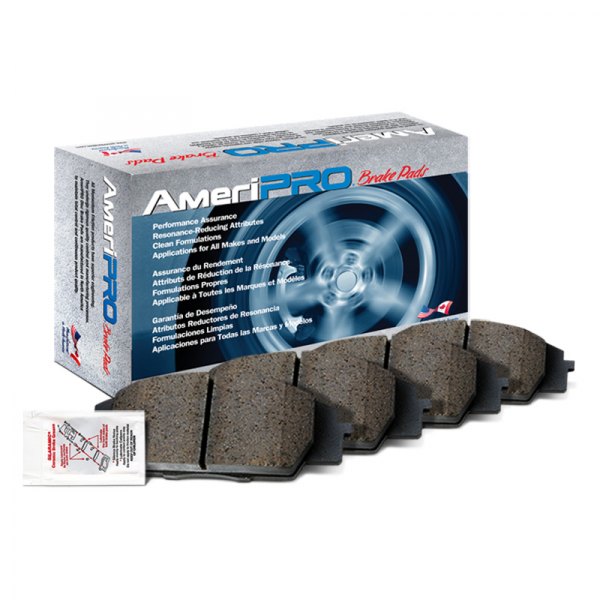  AmeriBRAKES® - AmeriPRO™ Semi-Metallic Rear Disc Brake Pads