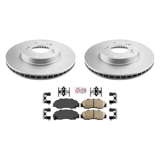 AmeriBRAKES® - AmeriPRO™ Plain Front Brake Kit with Ceramic Pads