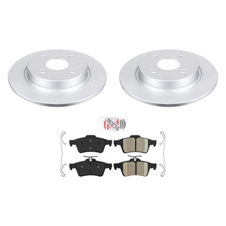 AmeriBRAKES® - AmeriPRO™ Plain Rear Brake Kit with Ceramic Pads