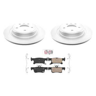 AmeriBRAKES® - AmeriPRO™ Plain Rear Brake Kit with Ceramic Pads