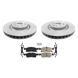 AmeriBRAKES® - AmeriPRO™ Plain Front Brake Kit with Ceramic Pads