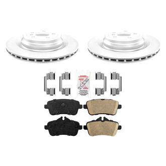 AmeriBRAKES® - AmeriPRO™ Plain Rear Brake Kit with Ceramic Pads