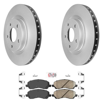 AmeriBRAKES® - AmeriPRO™ Plain Brake Kit with Ceramic Pads