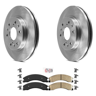 AmeriBRAKES® - AmeriPRO™ Plain Rear Brake Kit with Ceramic Pads