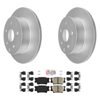 AmeriBRAKES® - AmeriPRO™ Plain Rear Brake Kit with Ceramic Pads
