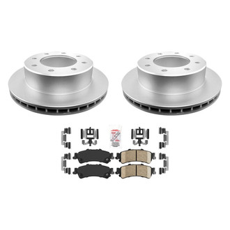 AmeriBRAKES® - AmeriPRO™ Plain Rear Brake Kit with Ceramic Pads