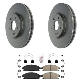 AmeriBRAKES® - AmeriPLATINUM™ Front Brake Kit with Ceramic Pads