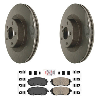 AmeriBRAKES® - AmeriPLATINUM™ Brake Kit with Ceramic Pads