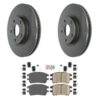 AmeriBRAKES® - AmeriPLATINUM™ Brake Kit with Ceramic Pads