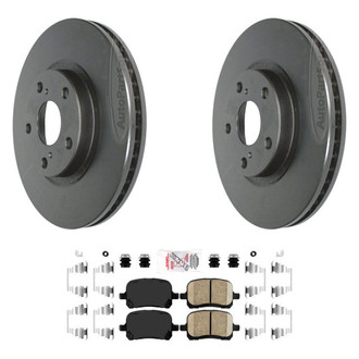 AmeriBRAKES® - AmeriPLATINUM™ Brake Kit with Ceramic Pads