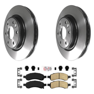 AmeriBRAKES® - AmeriPLATINUM™ Brake Kit with Ceramic Pads