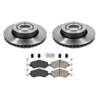 AmeriBRAKES® - AmeriPLATINUM™ Front Brake Kit with Ceramic Pads