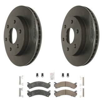 AmeriBRAKES® - AmeriPLATINUM™ Brake Kit with Ceramic Pads
