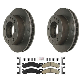 AmeriBRAKES® - AmeriPLATINUM™ Brake Kit with Ceramic Pads