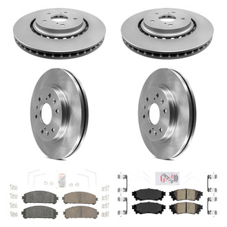 AmeriBRAKES® - AmeriPRO™ Plain Brake Kit with Ceramic Pads