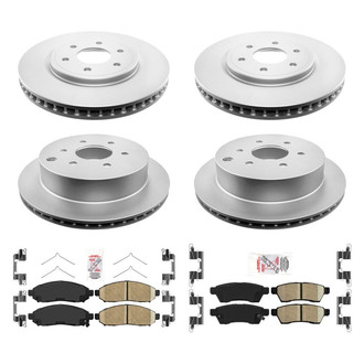 AmeriBRAKES® - AmeriPRO™ Plain Brake Kit with Ceramic Pads