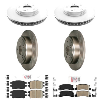 AmeriBRAKES® - AmeriPRO™ Plain Brake Kit with Ceramic Pads