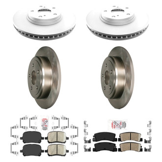 AmeriBRAKES® - AmeriPRO™ Plain Brake Kit with Ceramic Pads