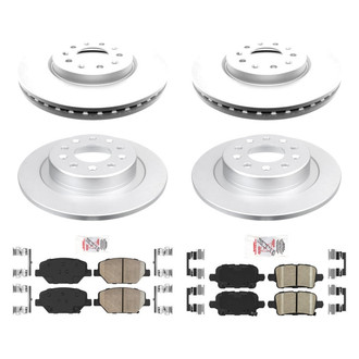AmeriBRAKES® - AmeriPRO™ Plain Brake Kit with Ceramic Pads