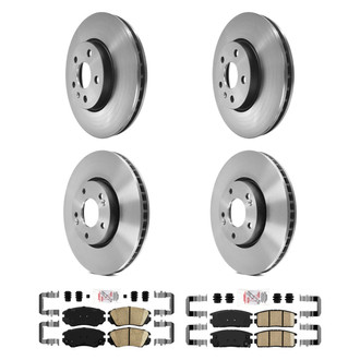 AmeriBRAKES® - AmeriPLATINUM™ Brake Kit with Ceramic Pads