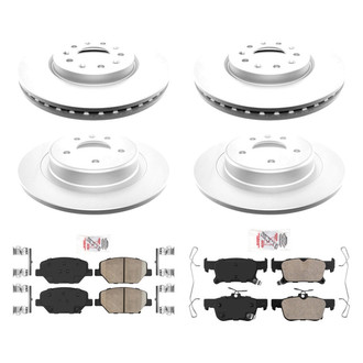 AmeriBRAKES® - AmeriPRO™ Plain Brake Kit with Ceramic Pads