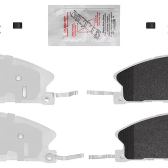 AmeriBRAKES® - AmeriPLATINUM Max Duty™ Front Disc Brake Pads
