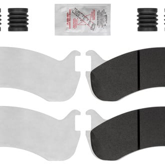 AmeriBRAKES® - AmeriPLATINUM Max Duty™ Rear Disc Brake Pads