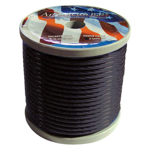 American Bass® - 4 AWG Single 100' Gray Stranded GPT Power Wire